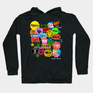 THE ULTIMATE VHS STICKER SHIRT! Hoodie